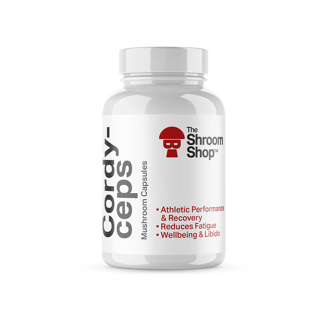 Cordyceps Mushroom Powder in Capsules - Athletic performance, boosts energy, beats fatigue, good for sports and the gym